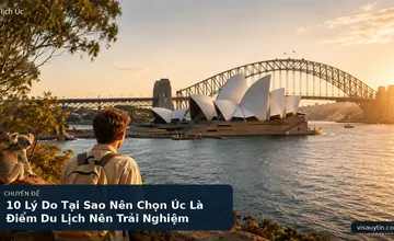 10 Lý Do Tại Sao Nên Chọn Úc Là Điểm Du Lịch Nên Trải Nghiệm