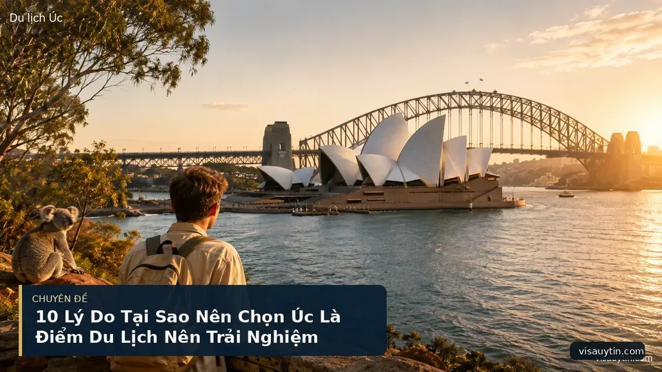 10 Lý Do Tại Sao Nên Chọn Úc Là Điểm Du Lịch Nên Trải Nghiệm