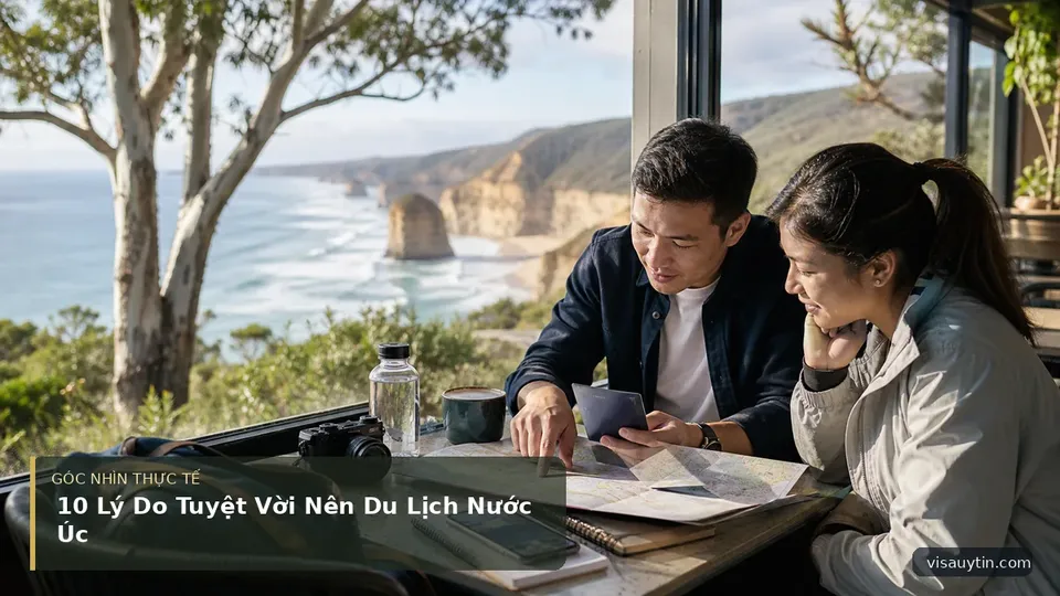 10 Lý Do Tuyệt Vời Nên Du Lịch Nước Úc — hình minh họa visa
