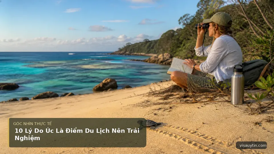10 Lý Do Úc Là Điểm Du Lịch Nên Trải Nghiệm — hình minh họa visa