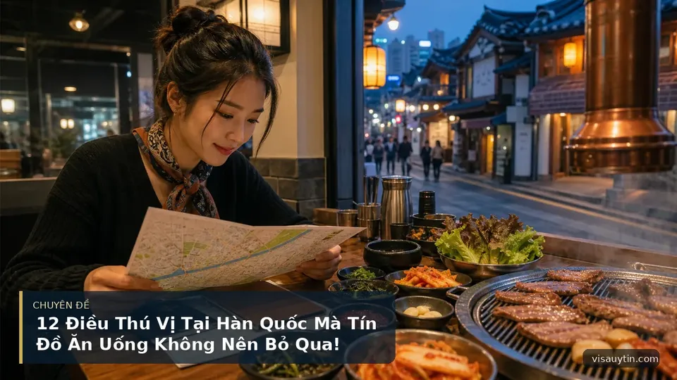 12 Điều Thú Vị Tại Hàn Quốc Mà Tín Đồ Ăn Uống Không Nên Bỏ Qua!