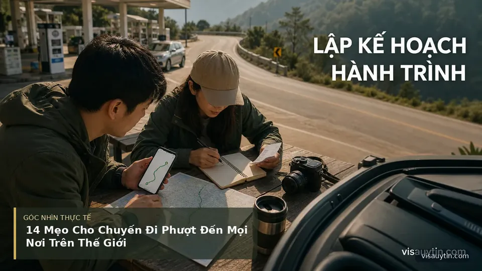 14 Mẹo Cho Chuyến Đi Phượt Đến Mọi Nơi Trên Thế Giới — hình minh họa visa