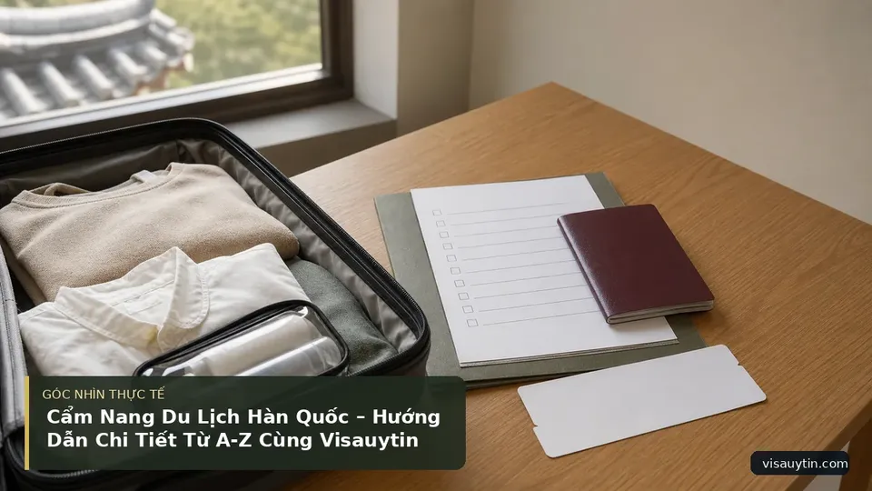 Chi tiết minh họa visa trong bài Cẩm Nang Du Lịch Hàn Quốc – Hướng Dẫn Chi Tiết Từ A-Z Cùng Visauytin