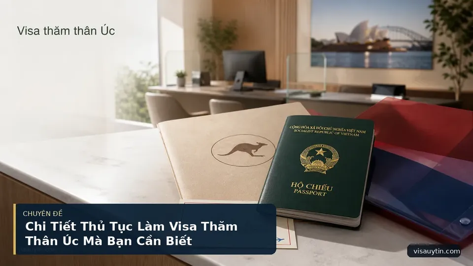 Chi Tiết Thủ Tục Làm Visa Thăm Thân Úc Mà Bạn Cần Biết