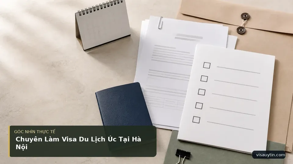 Chi tiết minh họa visa trong bài Chuyên Làm Visa Du Lịch Úc Tại Hà Nội