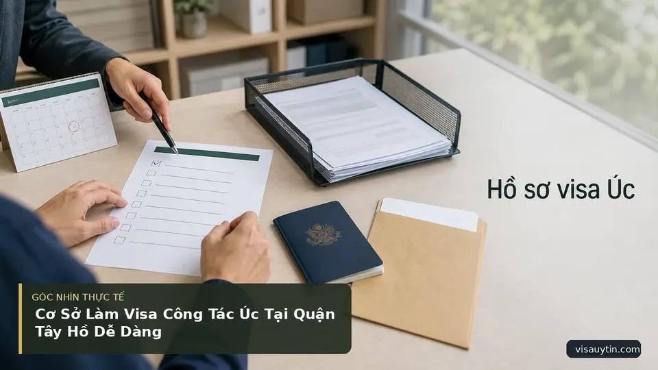 Chi tiết minh họa visa trong bài Cơ Sở Làm Visa Công Tác Úc Tại Quận Tây Hồ Dễ Dàng