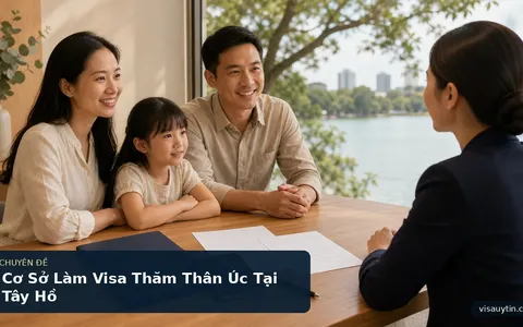 Cơ Sở Làm Visa Thăm Thân Úc Tại Tây Hồ