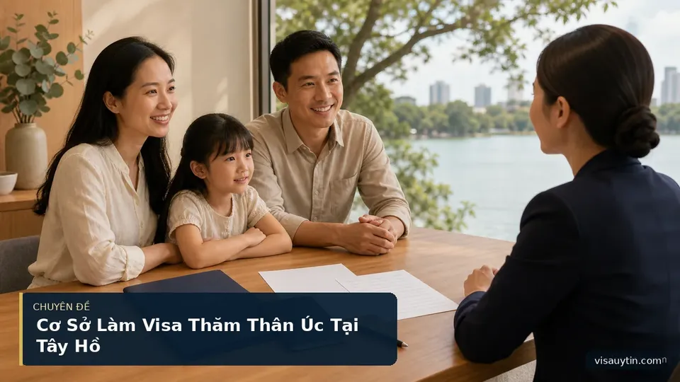 Cơ Sở Làm Visa Thăm Thân Úc Tại Tây Hồ