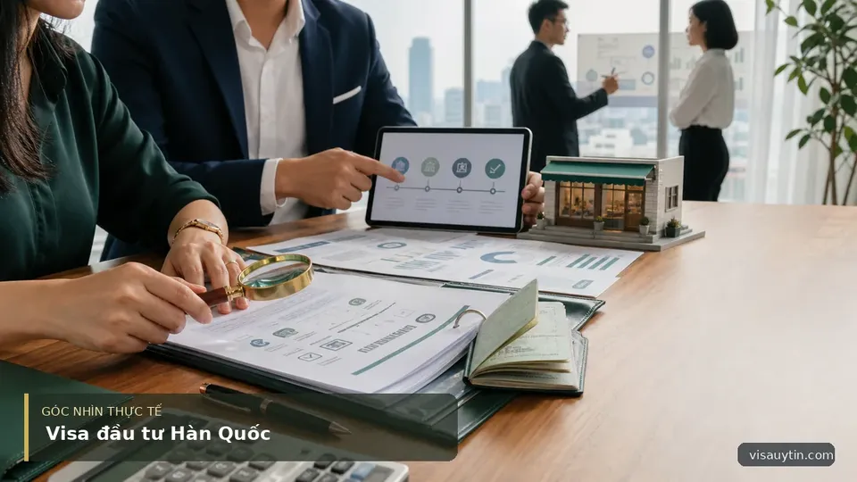 Dịch Vụ Visa Đầu Tư Hàn Quốc Diện D8-3: Cánh Cửa Đầu Tư Bền Vững Cho Doanh Nhân Việt — hình minh họa visa