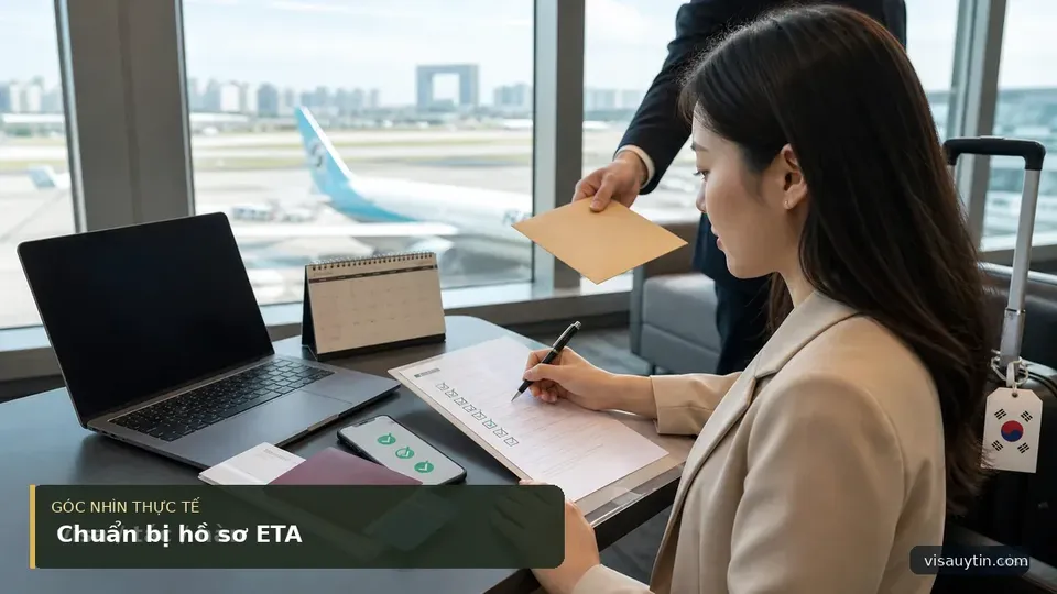 Dịch Vụ Visa Công Tác Hàn Quốc – Khái Niệm Và Điều Kiện Cấp Phép ETA — hình minh họa visa
