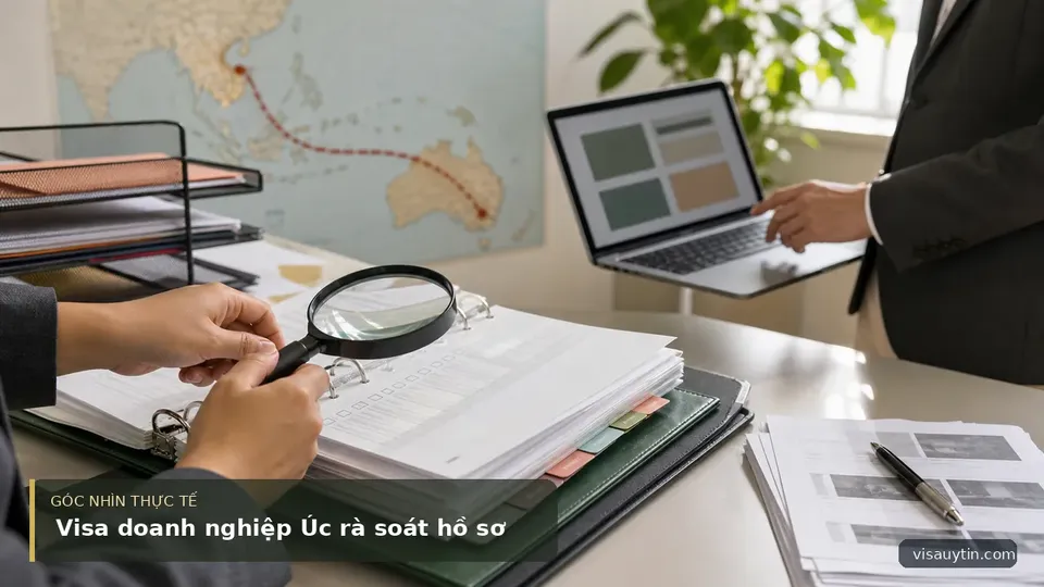 Dịch Vụ Visa Doanh Nghiệp Úc – Hỗ Trợ Hồ Sơ Tỷ Lệ Đậu Cao — hình minh họa visa
