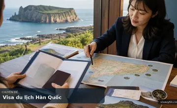 Dịch Vụ Visa Du Lịch Hàn Quốc – Lịch Trình Khám Phá Bờ Đông Đảo Jeju