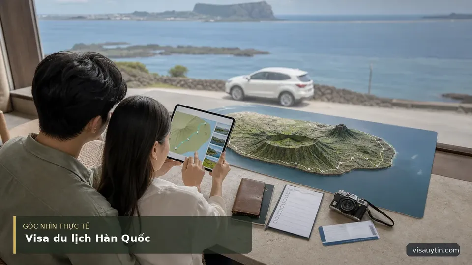 Dịch Vụ Visa Du Lịch Hàn Quốc – Lịch Trình Khám Phá Bờ Đông Đảo Jeju — hình minh họa visa