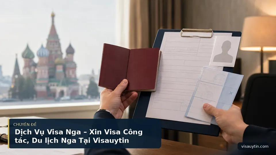 Dịch Vụ Visa Nga – Xin Visa Công tác, Du lịch Nga Tại Visauytin