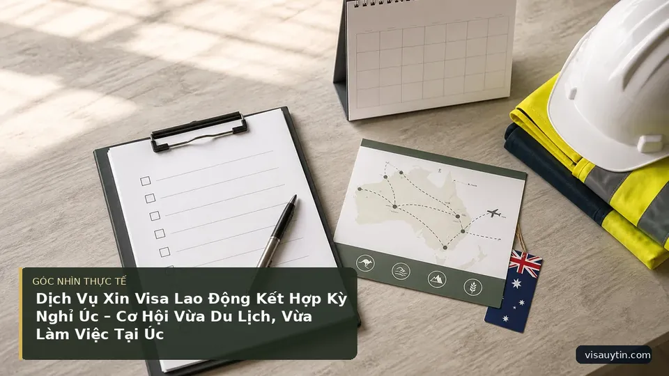 Chi tiết minh họa visa trong bài Dịch Vụ Xin Visa Lao Động Kết Hợp Kỳ Nghỉ Úc – Cơ Hội Vừa Du Lịch, Vừa Làm Việc Tại Úc