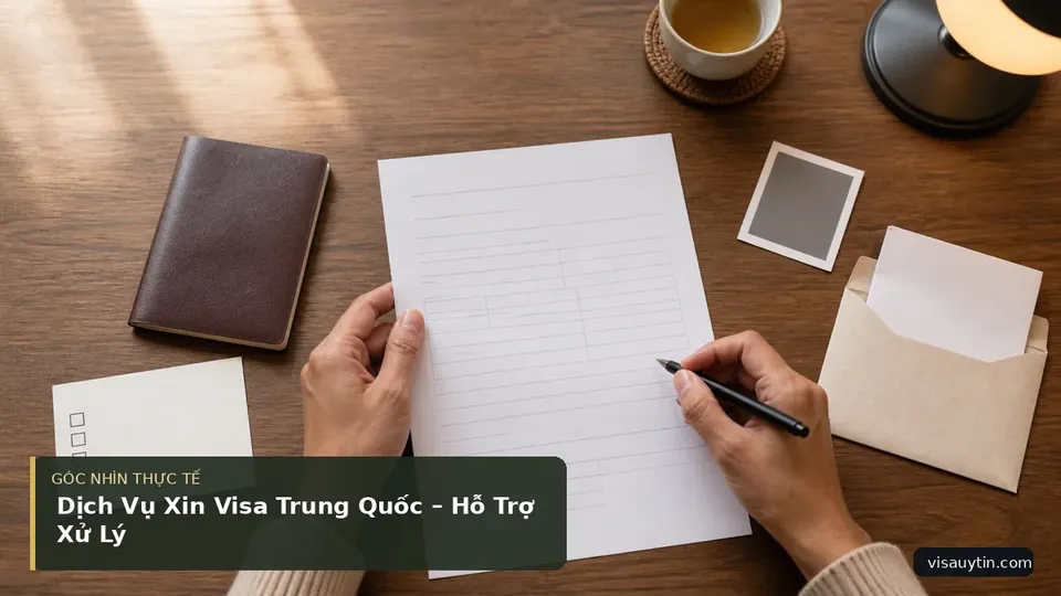 Chi tiết minh họa visa trong bài Dịch Vụ Xin Visa Trung Quốc – Hỗ Trợ Xử Lý