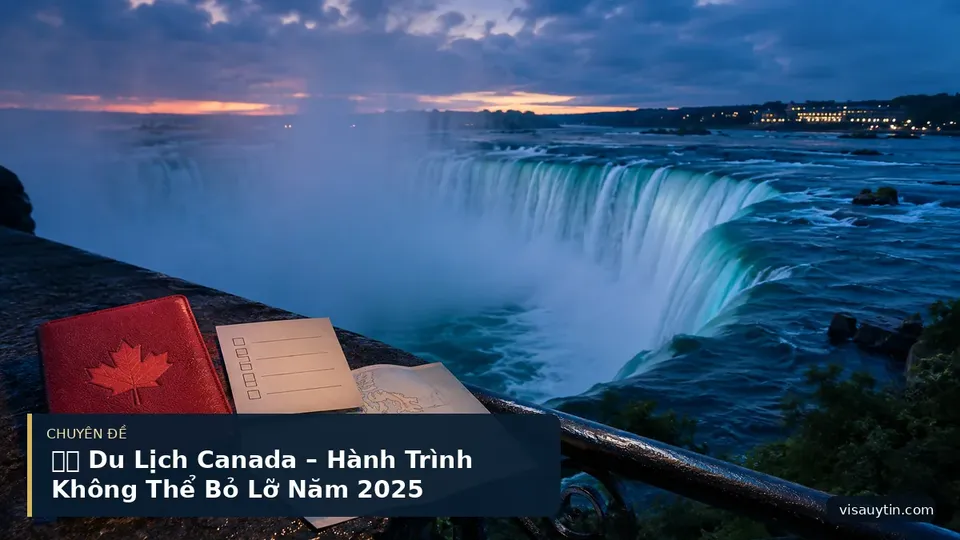 🇨🇦 Du Lịch Canada – Hành Trình Không Thể Bỏ Lỡ Năm 2025