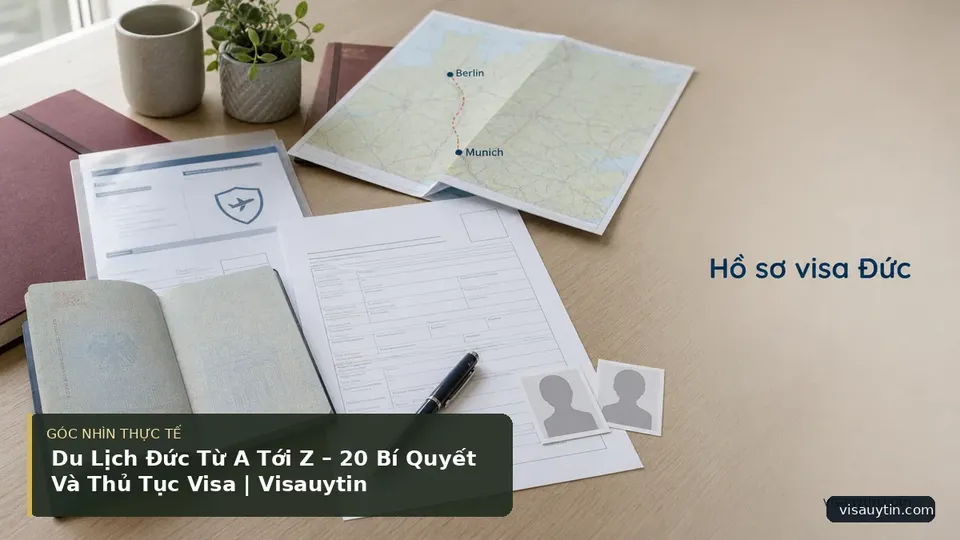 Chi tiết minh họa visa trong bài Du Lịch Đức Từ A Tới Z – 20 Bí Quyết Và Thủ Tục Visa | Visauytin