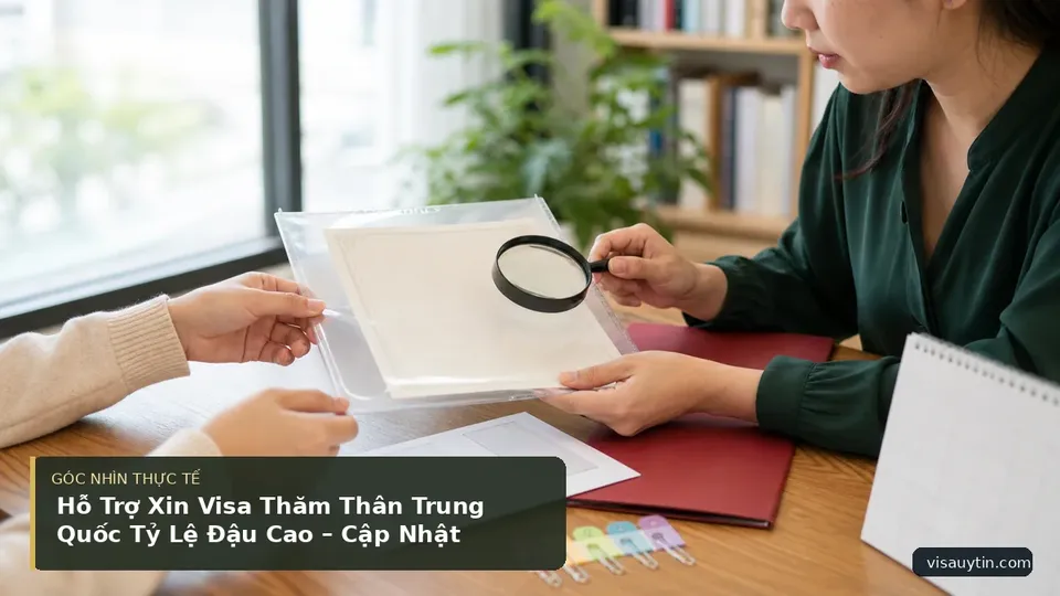 Chi tiết minh họa visa trong bài Hỗ Trợ Xin Visa Thăm Thân Trung Quốc Tỷ Lệ Đậu Cao – Cập Nhật