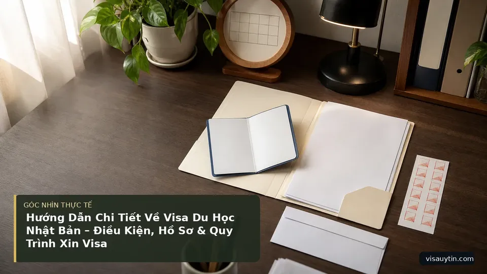 Chi tiết minh họa visa trong bài Hướng Dẫn Chi Tiết Về Visa Du Học Nhật Bản – Điều Kiện, Hồ Sơ & Quy Trình Xin Visa