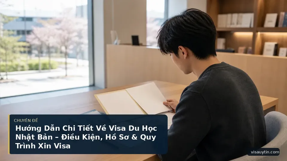 Hướng Dẫn Chi Tiết Về Visa Du Học Nhật Bản – Điều Kiện, Hồ Sơ & Quy Trình Xin Visa