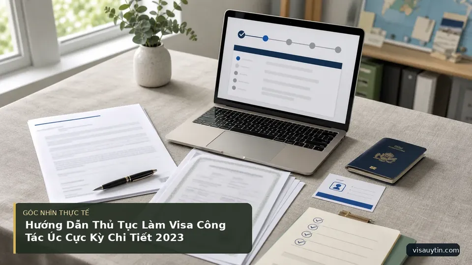 Chi tiết minh họa visa trong bài Hướng Dẫn Thủ Tục Làm Visa Công Tác Úc Cực Kỳ Chi Tiết 2023