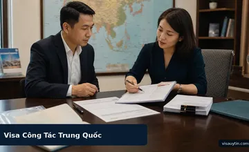 Hướng Dẫn Xin Visa Công Tác Trung Quốc (Visa F) 2025