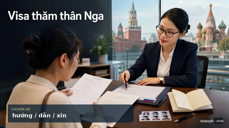 Hướng Dẫn Xin Visa Thăm Thân Nga 2025 Đơn Giản Cùng Visauytin