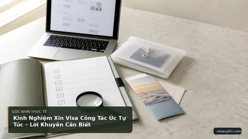 Chi tiết minh họa visa trong bài Kinh Nghiệm Xin Visa Công Tác Úc Tự Túc – Lời Khuyên Cần Biết