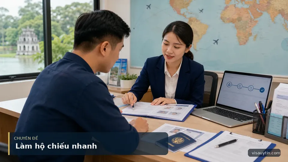 Làm hộ chiếu nhanh