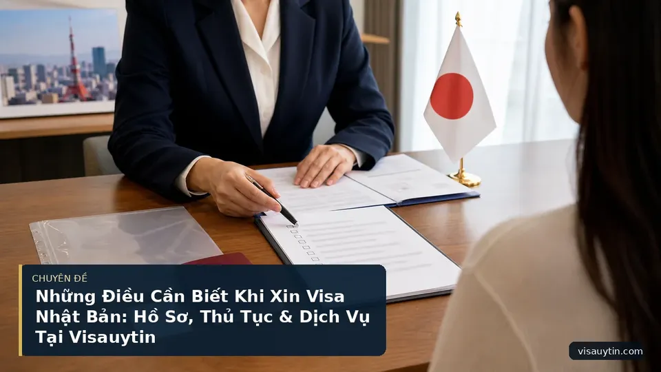 Những Điều Cần Biết Khi Xin Visa Nhật Bản: Hồ Sơ, Thủ Tục & Dịch Vụ Tại Visauytin