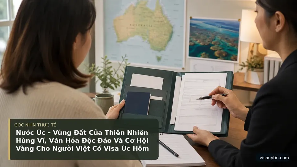 Chi tiết minh họa visa trong bài Nước Úc – Vùng Đất Của Thiên Nhiên Hùng Vĩ, Văn Hóa Độc Đáo Và Cơ Hội Vàng Cho Người Việt Có Visa Úc Hôm Nay