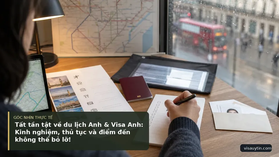 Chi tiết minh họa visa trong bài Tất tần tật về du lịch Anh & Visa Anh: Kinh nghiệm, thủ tục và điểm đến không thể bỏ lỡ!