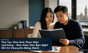 Thủ Tục Visa Anh Theo Diện vợ/chồng – Đơn Giản Hơn Bạn Nghĩ Khi Có Visauytin Đồng Hành