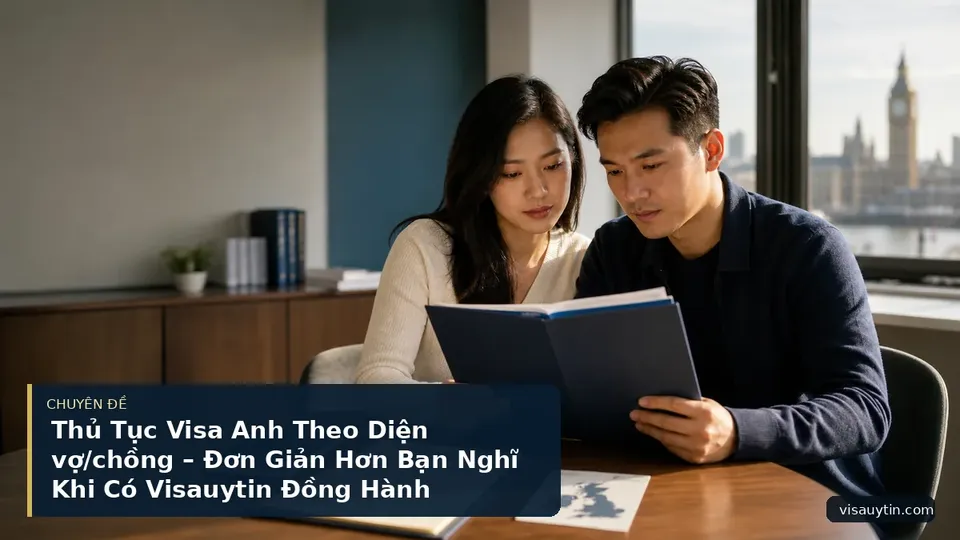 Thủ Tục Visa Anh Theo Diện vợ/chồng – Đơn Giản Hơn Bạn Nghĩ Khi Có Visauytin Đồng Hành