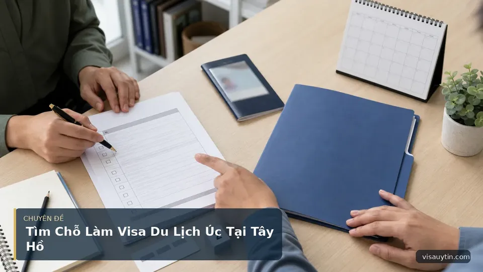 Tìm Chỗ Làm Visa Du Lịch Úc Tại Tây Hồ