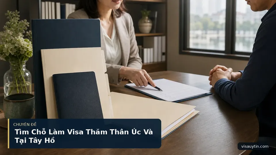 Tìm Chỗ Làm Visa Thăm Thân Úc Và Tại Tây Hồ