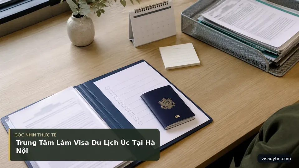 Chi tiết minh họa visa trong bài Trung Tâm Làm Visa Du Lịch Úc Tại Hà Nội