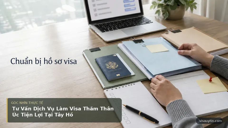 Chi tiết minh họa visa trong bài Tư Vấn Dịch Vụ Làm Visa Thăm Thân Úc Tiện Lợi Tại Tây Hồ