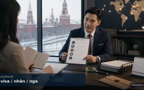 Visa Cá Nhân Nga – hỗ trợ chuẩn bị hồ sơ visa, làm rõ các bước thủ tục | Visauytin