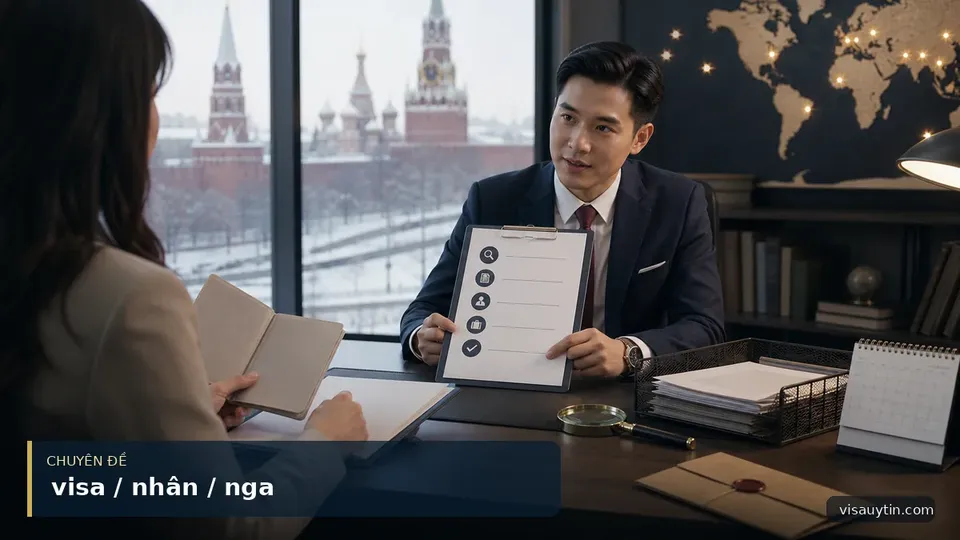 Visa Cá Nhân Nga – hỗ trợ chuẩn bị hồ sơ visa, làm rõ các bước thủ tục | Visauytin