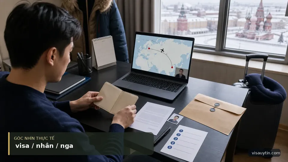 Visa Cá Nhân Nga – hỗ trợ chuẩn bị hồ sơ visa, làm rõ các bước thủ tục | Visauytin — hình minh họa visa