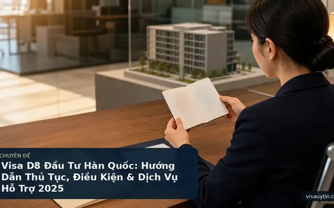 Visa D8 Đầu Tư Hàn Quốc: Hướng Dẫn Thủ Tục, Điều Kiện & Dịch Vụ Hỗ Trợ 2025