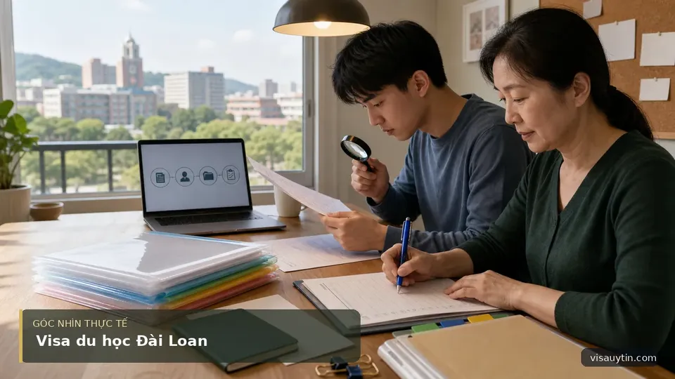 Visa Du Học Đài Loan 2025 – Cơ Hội Chinh Phục Giấc Mơ Du Học Tại Xứ Đài — hình minh họa visa