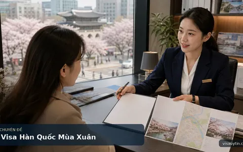 Visa Du Lịch Hàn Quốc – Hướng Dẫn Điểm Ngắm Hoa Xuân Đẹp Nhất