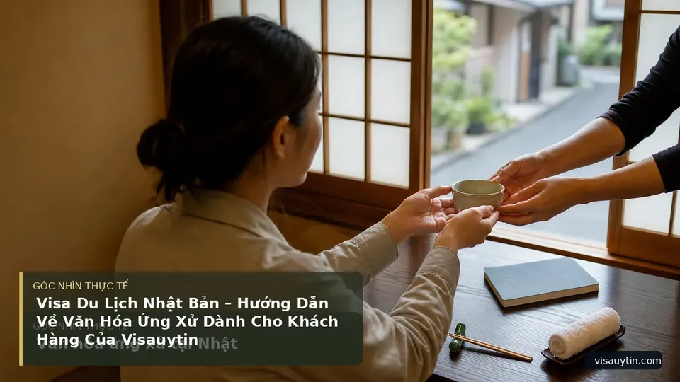 Chi tiết minh họa visa trong bài Visa Du Lịch Nhật Bản – Hướng Dẫn Về Văn Hóa Ứng Xử Dành Cho Khách Hàng Của Visauytin