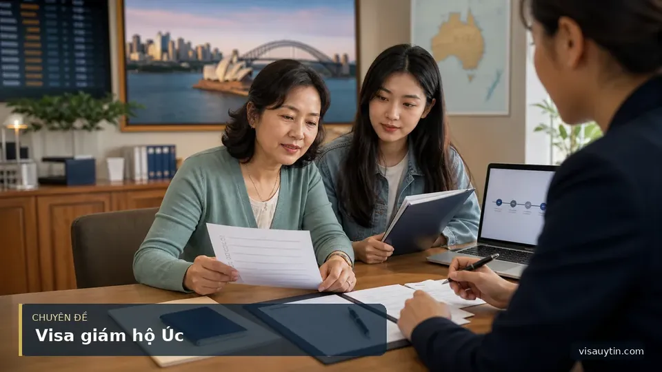 Visa Giám Hộ Du Học Úc (Visa 590) – Đồng Hành Cùng Con Khi Đi Du Học