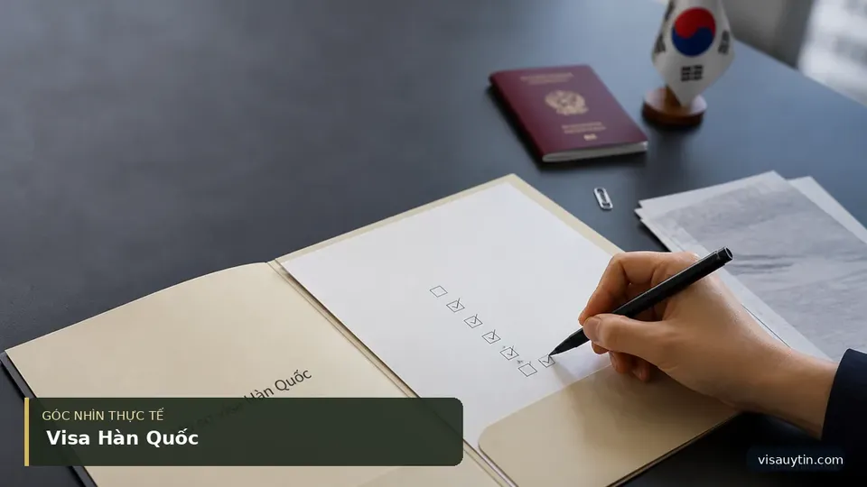 Chi tiết minh họa visa trong bài Visa Hàn Quốc