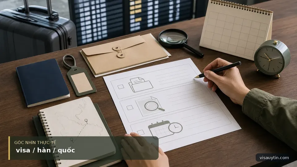 Visa Hàn Quốc: Quy Trình, Lưu Ý & Hỗ Trợ Từ Đại Sứ Quán Việt Nam — hình minh họa visa