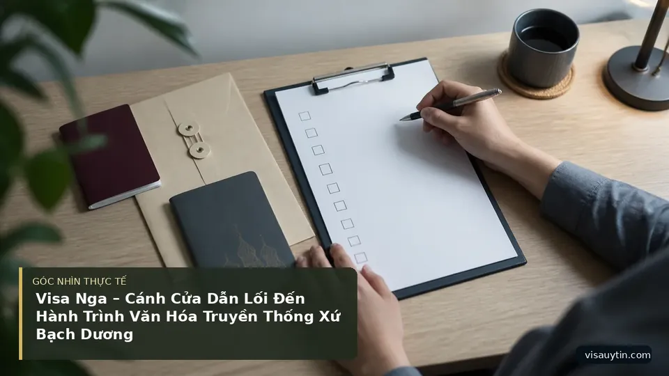 Chi tiết minh họa visa trong bài Visa Nga – Cánh Cửa Dẫn Lối Đến Hành Trình Văn Hóa Truyền Thống Xứ Bạch Dương